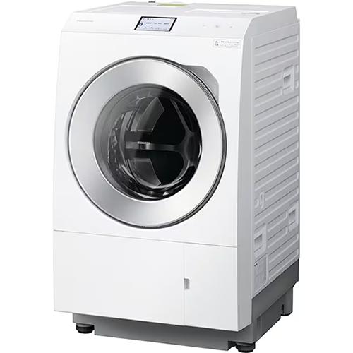 NA-LX129CL-W パナソニック 洗濯12.0kg 乾燥6.0kg ドラム式洗濯乾燥機 左開き マットホワイト トリプル自動投入搭載 ナノイーX搭載