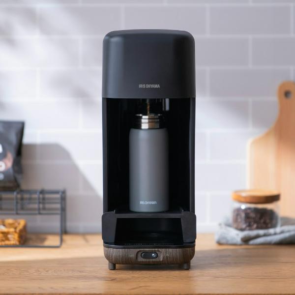 コーヒーメーカー コーヒーマシン 一人用 おしゃれ ドリップ式 大容量 一人暮らし 新生活 アイリスオーヤマ CMS-0800 *