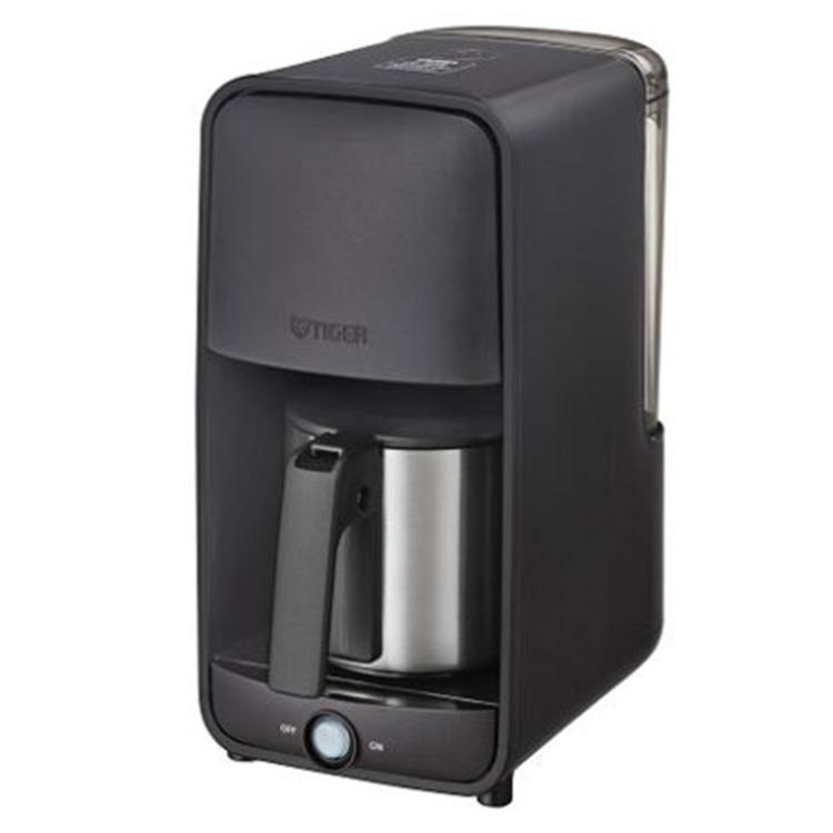 TIGER タイガー コーヒーメーカー ADC-G060-KM 2段階濃度調節 食器洗い乾燥機対応 ステンレスサーバー マットブラック