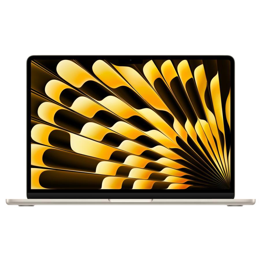 MacBook Air Liquid Retinaディスプレイ M4チップ 13.6 MW103J/A [スターライト]