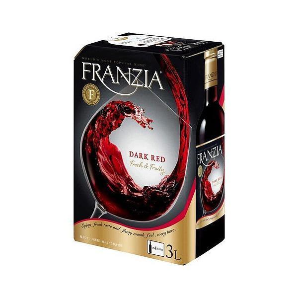 あすつく 送料無料 メルシャン フランジア ダークレッド 赤 3000ml×4本  wine