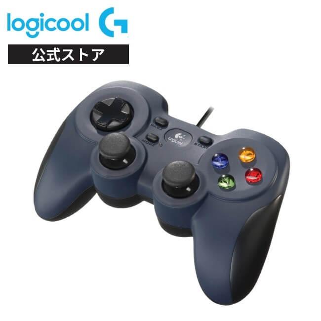 ゲームパッド コントローラー Logicool G F310r 有線 usb FF14 ファイナルファンタジーXIV 推奨 ラバーグリップ Xinput/DirectInput 切替 正規品 3年間無償保証