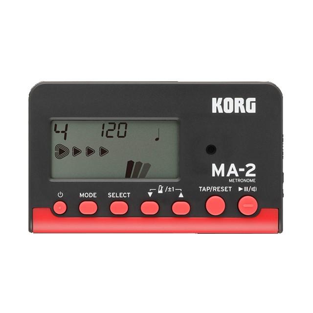 KORG MA-2 ブラック＆レッド MA-2-BKRD　メトロノーム <メール便利用>