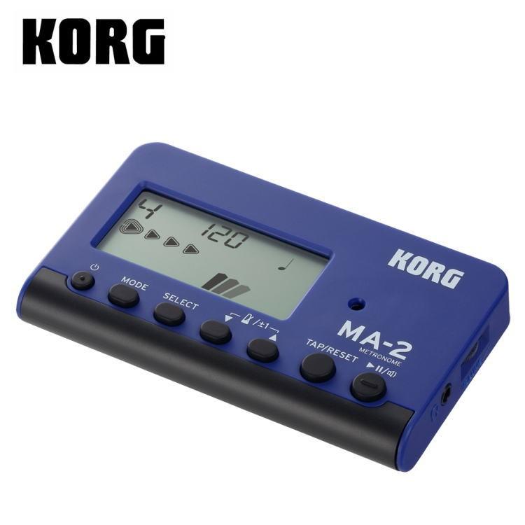 KORG コルグ メトロノーム 電子 MA-2-BLBK ブルー ブラック KORGのシンプルな定番メトロノーム