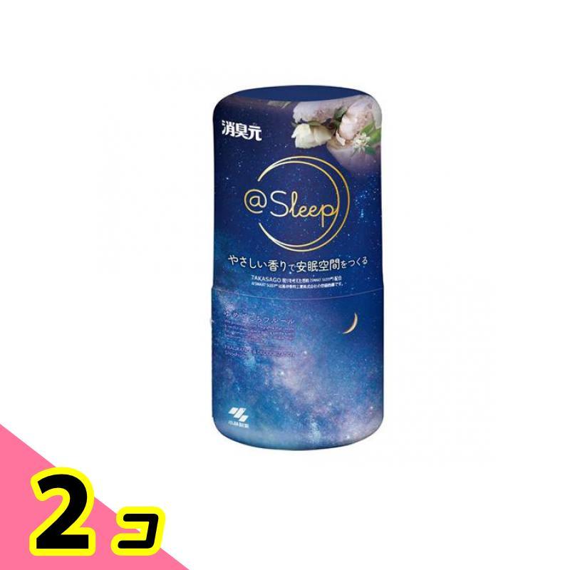 消臭元@Sleep ゆめごこちフルール 400mL (本体) 2個セット