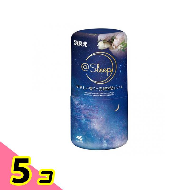 消臭元@Sleep ゆめごこちフルール 400mL (本体) 5個セット