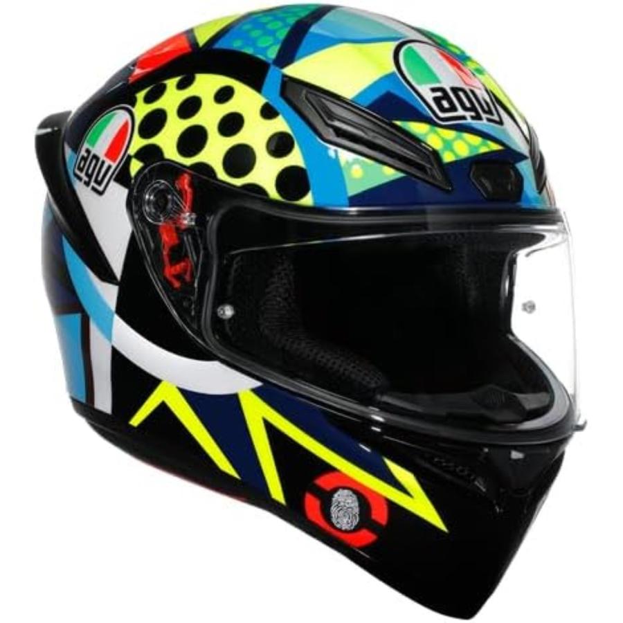 AGV(エージーブイ) バイクヘルメット フルフェイス K1 S ROSSI WINTER TEST 2020 ロッシ ウィンターテスト 2020 UVカット 18394007067