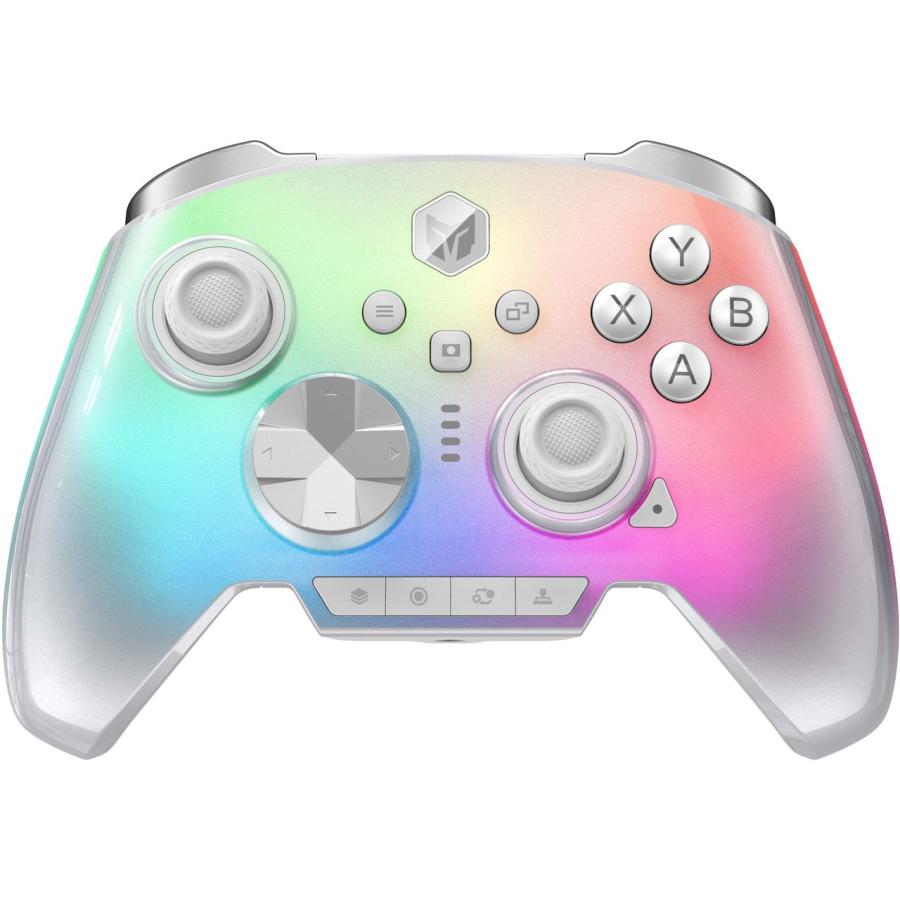BIGBIG WON 静電容量式スティック搭載有線/無線ゲーミングコントローラー Rainbow 3