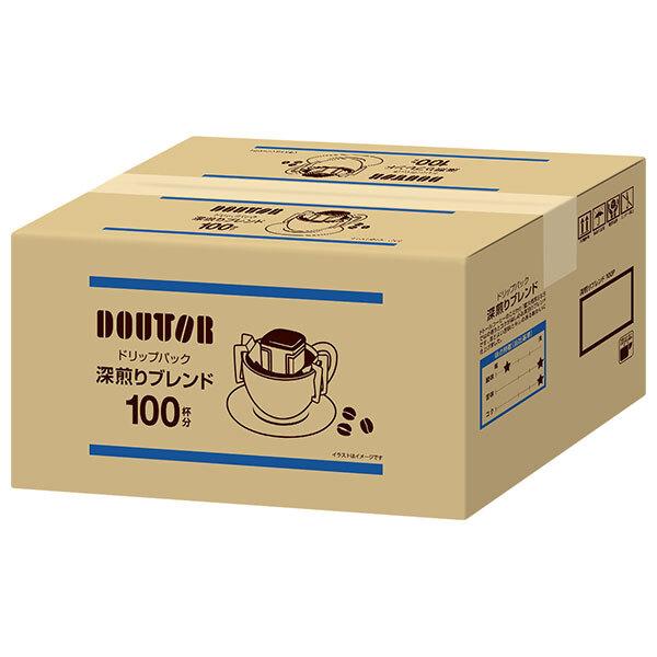 ドトールコーヒー ドトール ドリップパック 深煎りブレンド (7g×100P)×1個入｜ 送料無料