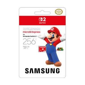 [ニンテンドースイッチ2周辺機器] 任天堂ライセンス商品 サムスン マイクロSDエクスプレスカード 256GB [BEE-A-SD01B]