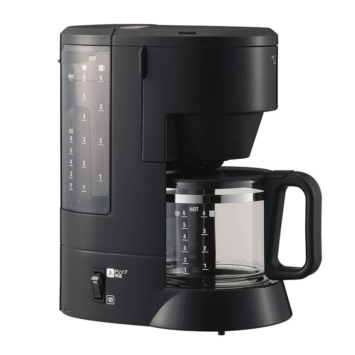 象印 コーヒーメーカー 珈琲通 810mL 象印マホービン コーヒーカップ 約1〜6杯 EC-MA60-BA ブラック