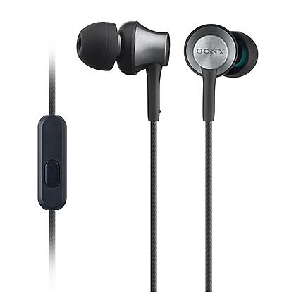 SONY(VAIO) MDR-EX650AP/B スマートフォン対応密閉型インイヤーレシーバー ブラスブラック