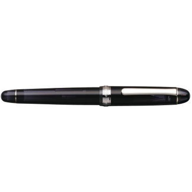 【在庫品】プラチナ万年筆 ＃3776 センチュリー ロジウム ブラックダイヤモンド SF(細軟字) PNB-18000CR#7-0【送料無料】