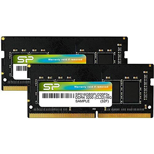 シリコンパワー ノートPC用メモリ DDR4-3200 (PC4-25600) 16GB×2枚 (32GB) 260Pin 1.2V CL22