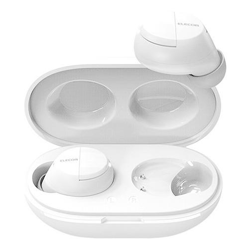 エレコム 完全ワイヤレスBluetoothヘッドホン LBT-TWS12WH 代引不可