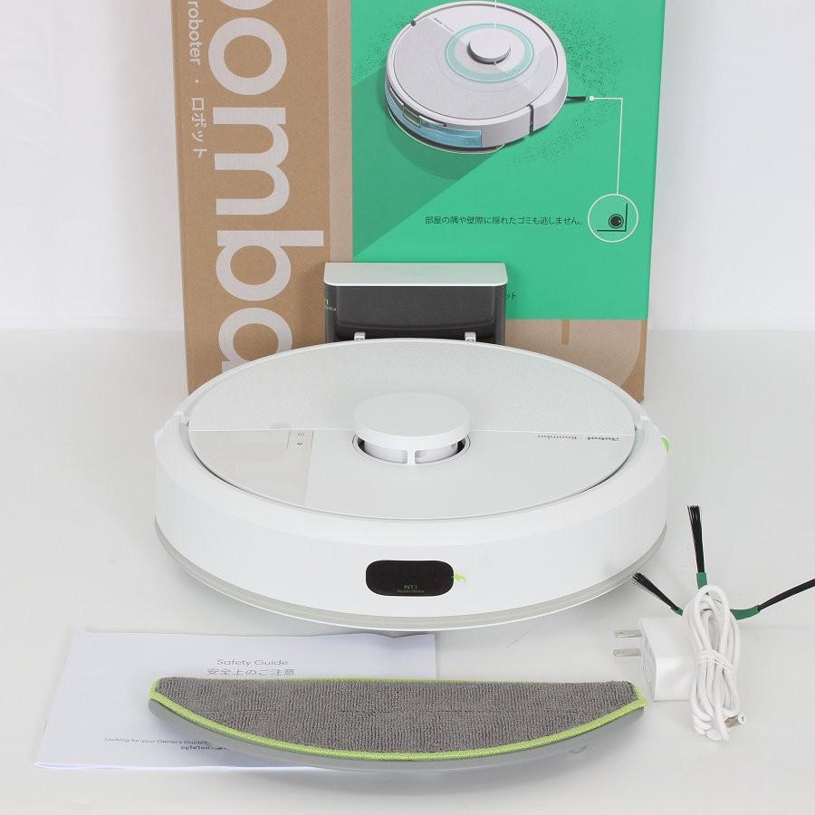 ボーナスストア+5％【美品】iRobot ルンバ105 コンボ Y311260 ホワイト ロボット掃除機 アイロボット Roomba 本体