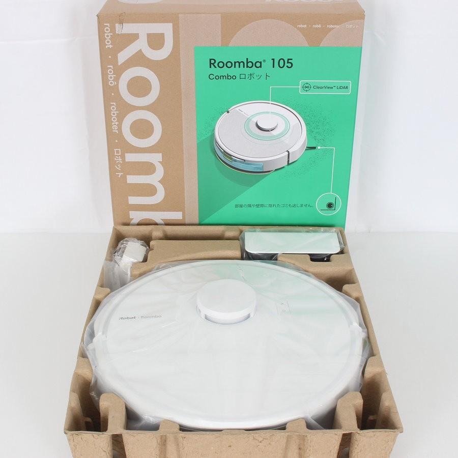 ボーナスストア+5％【新品】iRobot ルンバ105 コンボ Y311260 ホワイト ロボット掃除機 アイロボット Roomba 本体