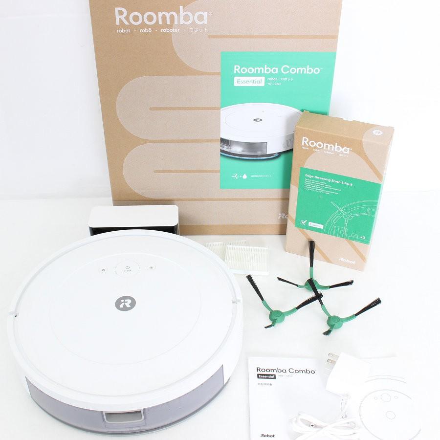 【ボーナスストア+5％】iRobot ルンバ コンボ Essential robot Y011260 ホワイト ロボット掃除機 アイロボット Roomba 本体