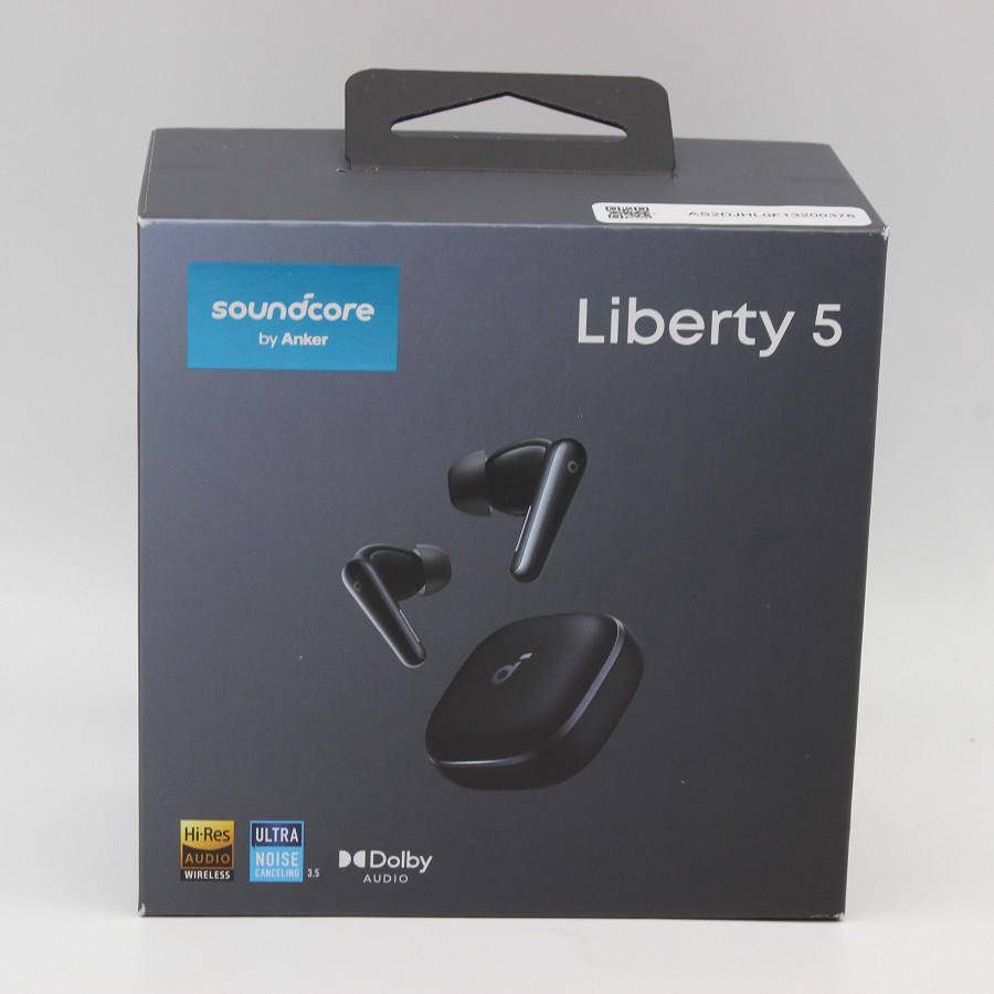 ボーナスストア+5％【新品未開封】Anker Soundcore Liberty 5 A3957N11 ミッドナイトブラック 完全ワイヤレスイヤホン ノイズキャンセリング