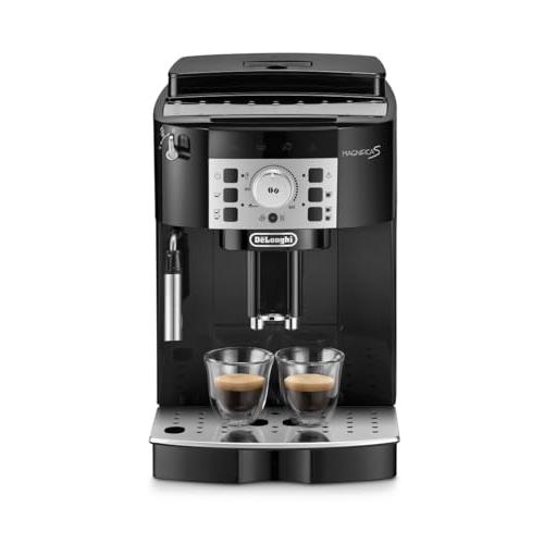 De'Longhi デロンギ 全自動コーヒーマシン マグニフィカS ECAM22112B コーヒーメーカー 全2メニュー カフェジャポーネ搭載 アイスコーヒー 豆から挽