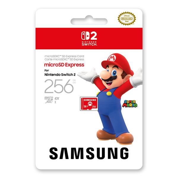 【Switch2】 Samsung microSD Express Card 256GB for Nintendo Switch 2  BEE-A-SD01B