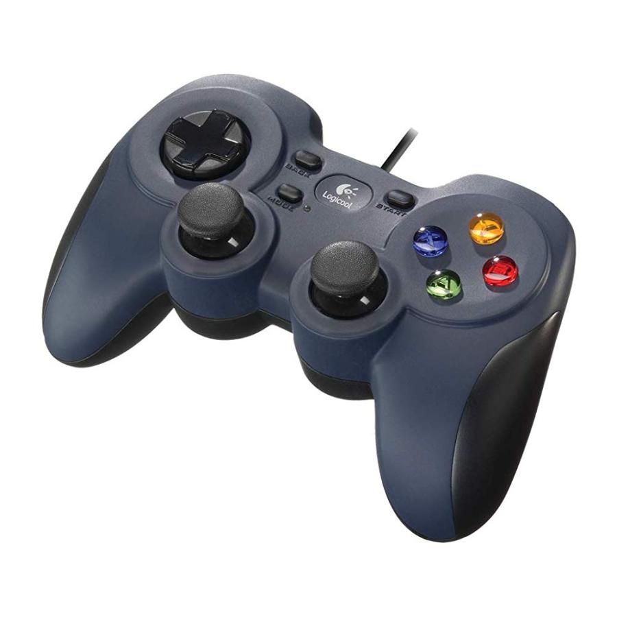 Logicool G ゲームパッド F310r ダークブルー PC ゲームコントローラー国内正規品 2年間メーカー保証