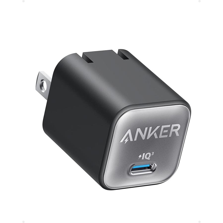 【新品】1週間以内発送 Anker 511 Charger (Nano 3, 30W) (USB PD 充電器 USB-C)【USB PD 対応/PSE技術基準適合/PPS規格対応】 (ブラック)