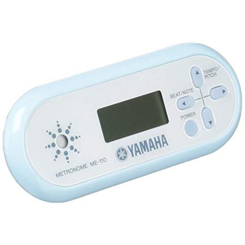 ヤマハ(YAMAHA) デジタルメトロノーム スカイブルー ME-110SBL 軽量で持ち運びしやすいスリムな形 ダイヤル式のボリューム調節機能
