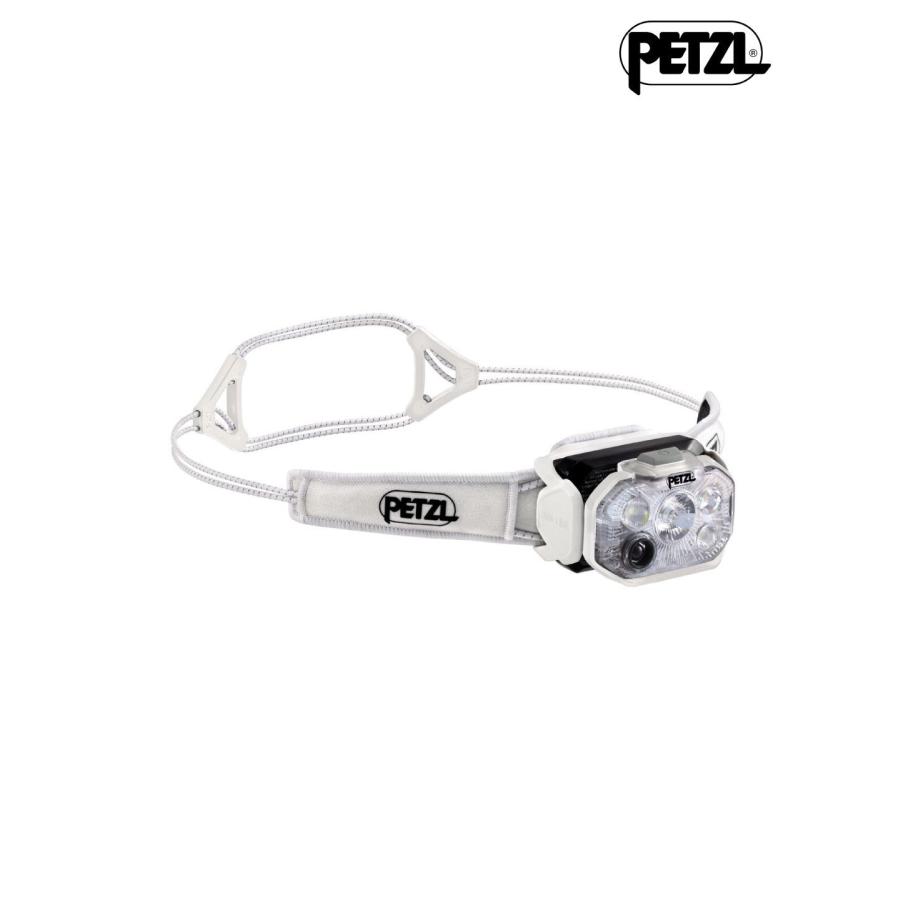 スイフト RL #ホワイト [E095BC01]　PETZL ペツル　ライト・ランタン ヘッドライト 充電 極細ヘッドバンド