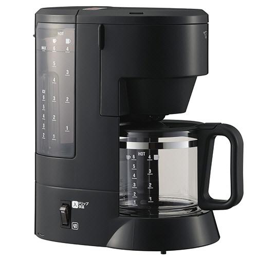 象印　コーヒーメーカー　珈琲通　８１０ｍｌ（６杯分）　ブラック　ＥＣ−ＭＡ６０−ＢＡ　１台（お取寄せ品)