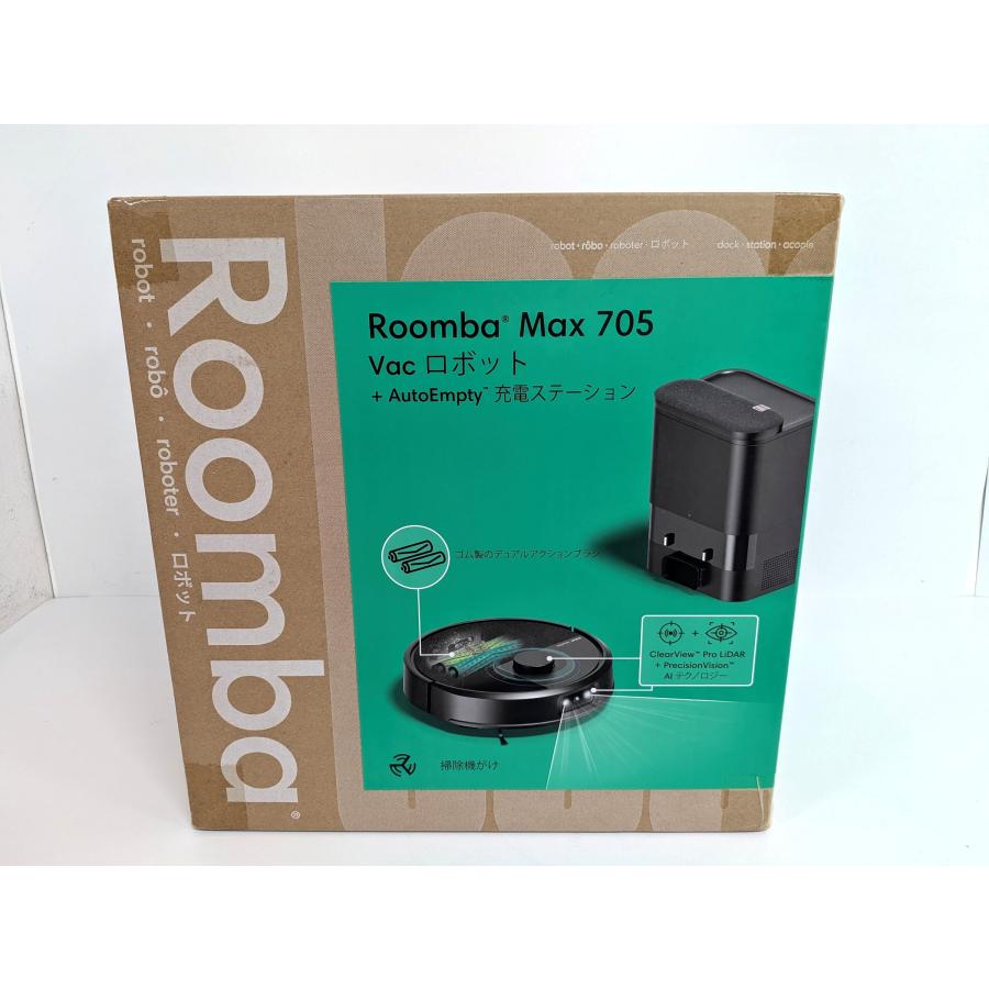 未開封品 iRobot Roomba ルンバ Max 705 Vac ロボット＋AutoEmpty 充電ステーション ロボット掃除機 《U30271