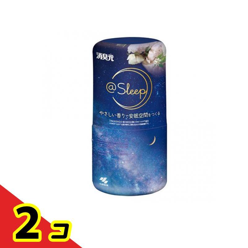 消臭元@Sleep ゆめごこちフルール 400mL (本体)  2個セット