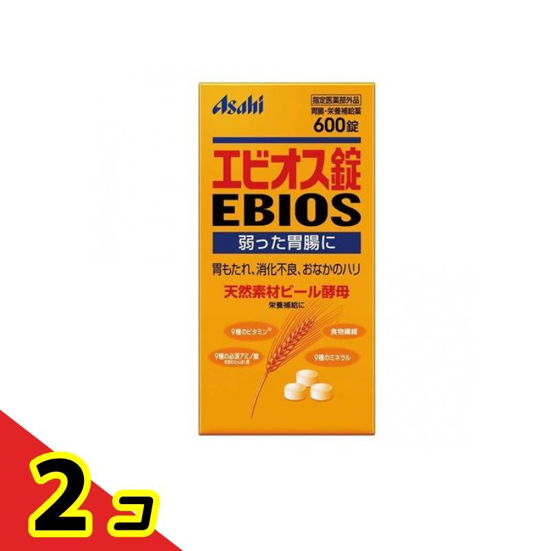 アサヒ EBIOS エビオス錠 600錠  2個セット