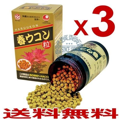 からだを元気にする万能ウコン春ウコン粒X3箱 [1000粒X3]