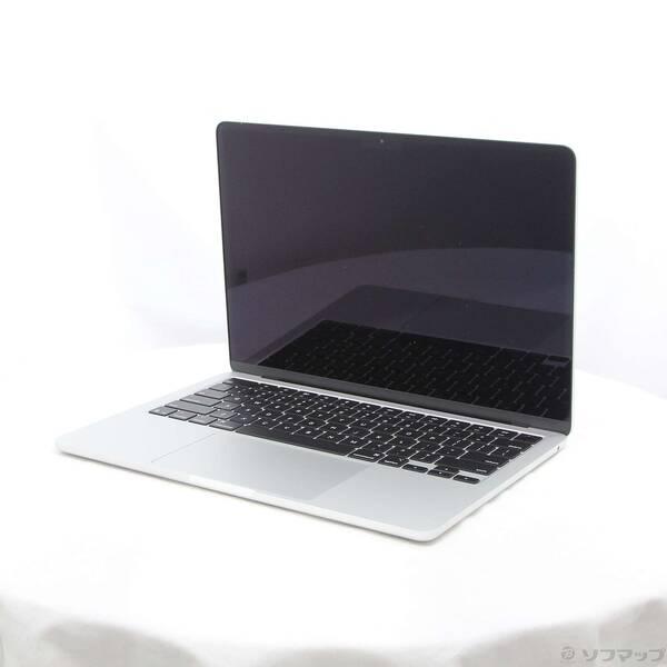 〔中古〕Apple(アップル) MacBook Air 13.6-inch Early-2025 MW0W3J／A Apple M4 10コアCPU_8コアGPU 16GB SSD256GB シルバー 〔26.3 Tahoe〕〔377-ud〕
