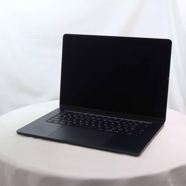 〔中古〕Apple(アップル) MacBook Air 15.3-inch Early-2025 MW1M3J／A Apple M4 10コアCPU_10コアGPU 16GB SSD512GB ミッドナイト 〔26.3 Tahoe〕〔258-ud〕