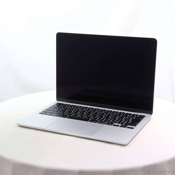 〔中古〕Apple(アップル) MacBook Air 13.6-inch Early-2025 MW0W3J／A Apple M4 10コアCPU_8コアGPU 16GB SSD256GB シルバー 〔26.3 Tahoe〕〔377-ud〕