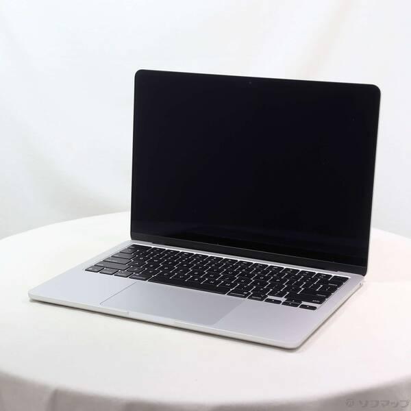 〔中古〕Apple(アップル) MacBook Air 13.6-inch Early-2025 MW0W3J／A Apple M4 10コアCPU_8コアGPU 16GB SSD256GB シルバー 〔26.3 Tahoe〕〔262-ud〕