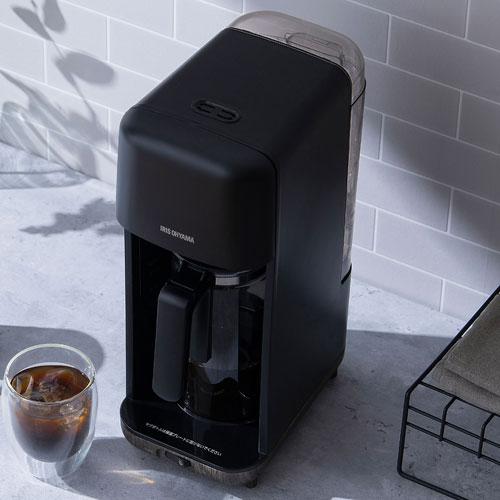 アイリスオーヤマ ドリップ式コーヒーメーカー CMS-0800-B ブラック