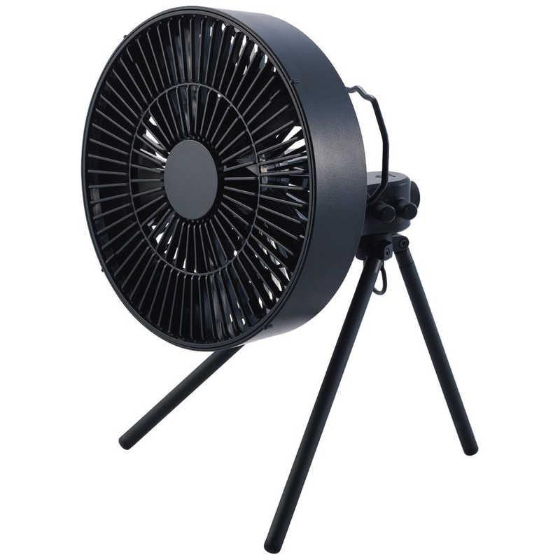 エレコム　ELECOM　サーキュレーター 自動首振り機能あり タイマー機能 Type-C 給電 NESTOUT FAN-1 ブラック　FAN-NEST-GF1BK