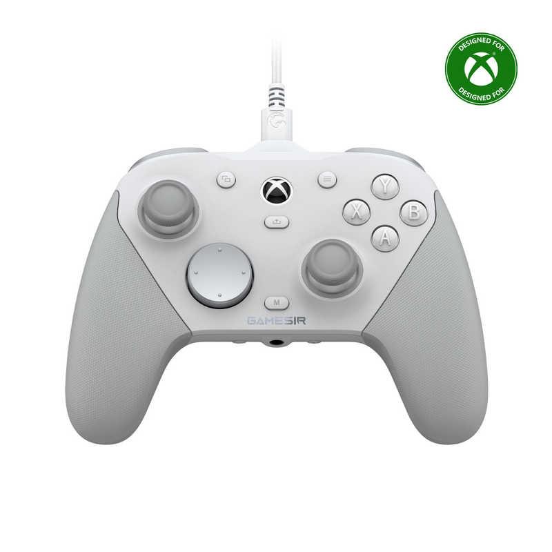 GAMESIR　Xboxライセンス品 XboxWindows PCアンドロイド対応ゲーミングコントローラー 充電台付き White/白モデル　GameSir G7 Pro White