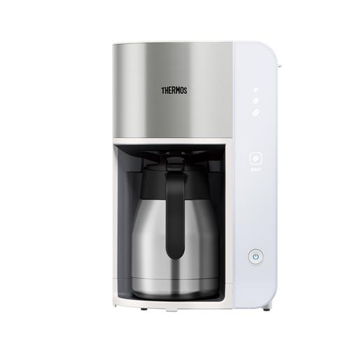 【期間限定大特価】THERMOS サーモスECK-1000 WH 真空断熱ポットコーヒーメーカー 1L ホワイト