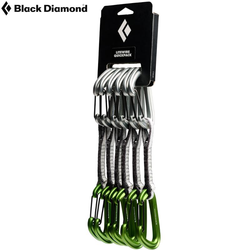25FW ブラックダイヤモンド ライトワイヤークイックパック (6本セット) cp BD10319001 国内正規品