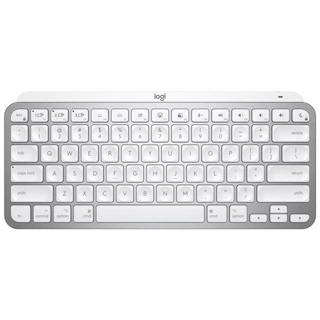 ロジクール キーボード MX KEYS MINI For Mac Minimalist Wireless Illuminated Keyboard KX700MPG [ペイルグレー]